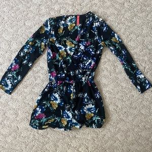 Eight sixty floral romper